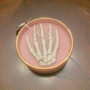 Skeleton Hand Candle